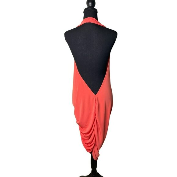 Michael Costello x REVOLVE Izzy Mini Dress Women's Medium Coral - Picture 2 of 9